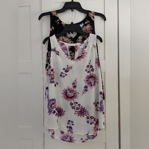 2 Sleeveless Tops/Blouses
